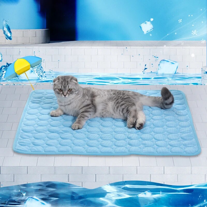 Cooling Blanket Hot Sleepers - Maty lodowe dla zwierząt Letnia sofa