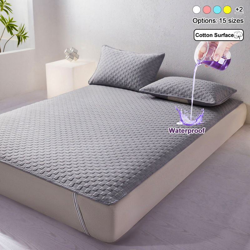 Waterproof Mattress Protector Breathable - Wodoodporny pokrowiec na materac z 4