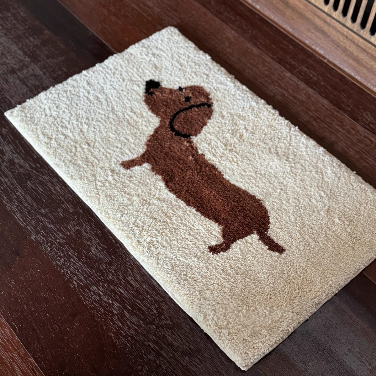 Quick Dry Diatomite Bath Mat - Mata łazienkowa z nadrukiem jamnika VIKAMA,