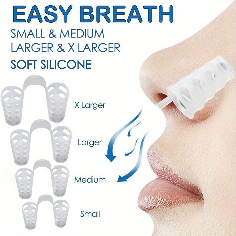 Anti Snore Contour Pillow - 8 sztuk/zestaw przeciw chrapaniu Dilator nosowy