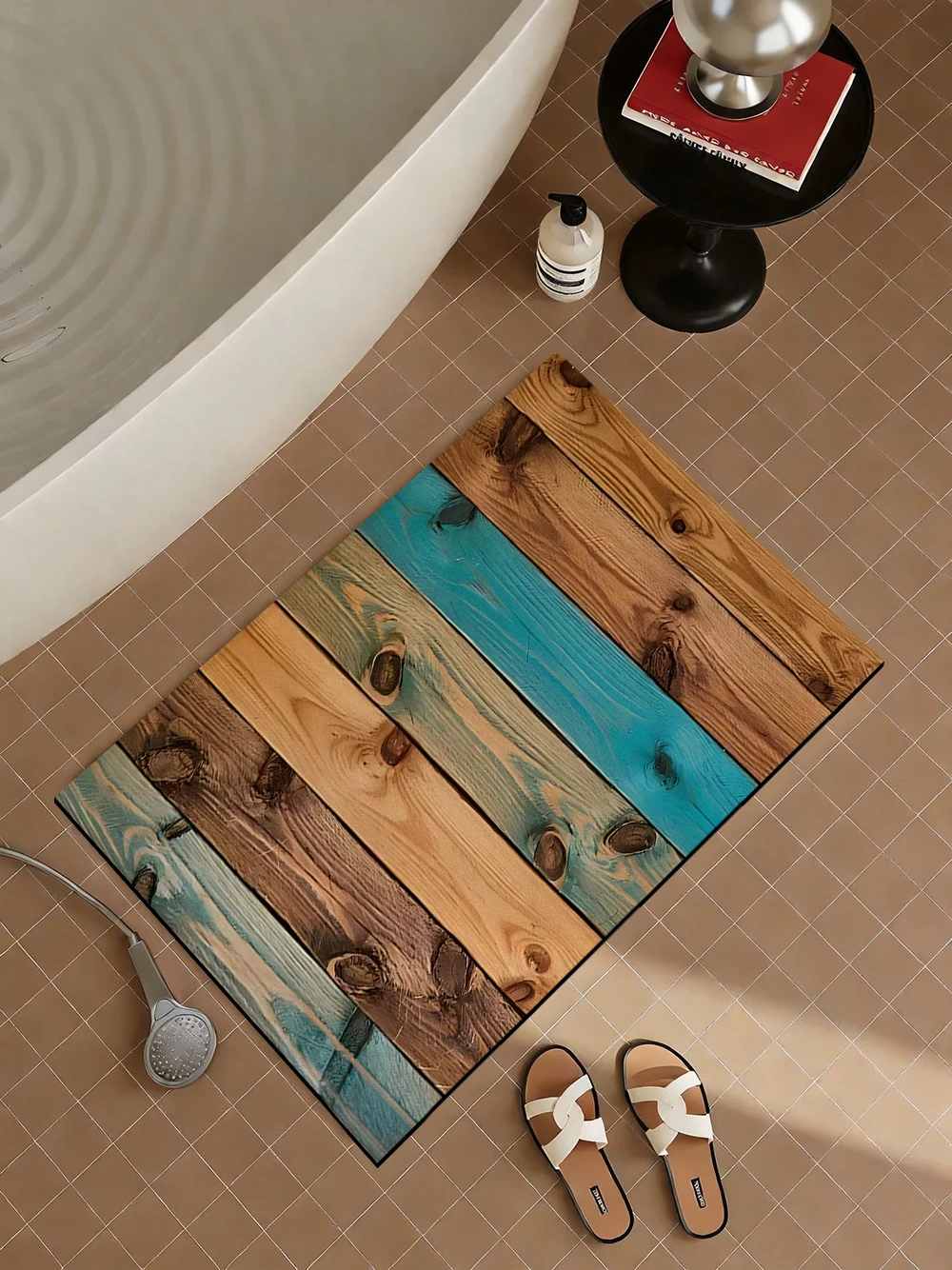 Quick Dry Diatomite Bath Mat - Mata łazienkowa z diatomitu z odnajdującego