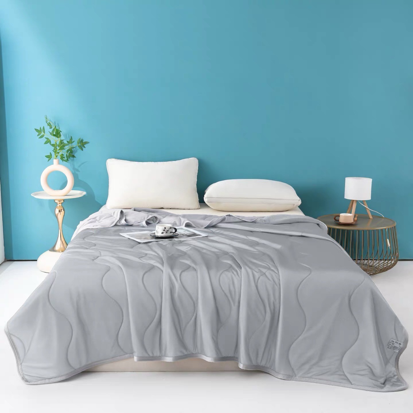 Cooling Blanket Hot Sleepers - Lekki, oddychający, chłodzący koc dla osób,