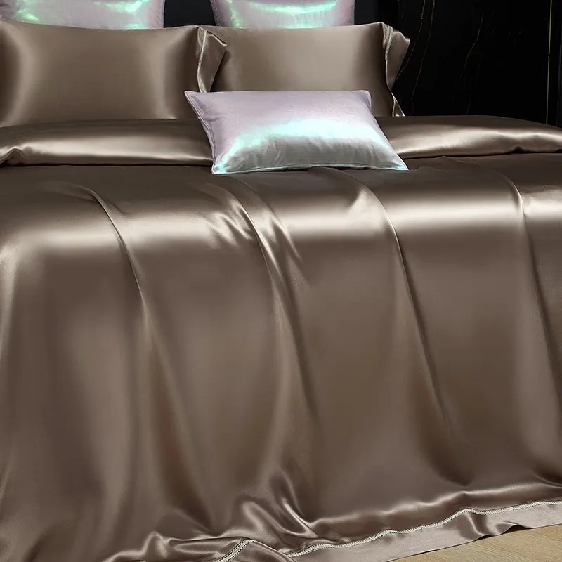 Jedwab morwowy Premium 4 szt.  – Duvet Cover Sets With Zipper recenzja i cena