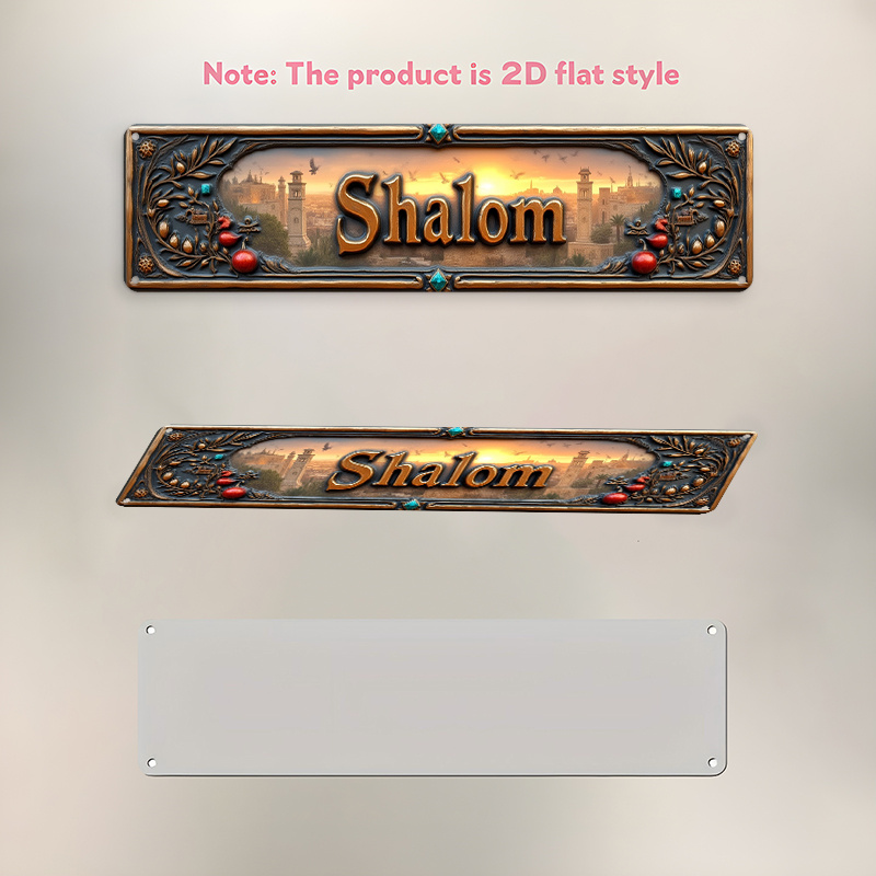 CIFBUY Vintage Shalom Hebrajsk – Home Decor recenzja i cena