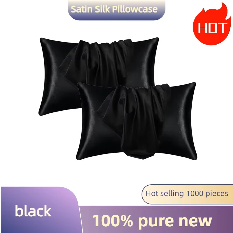 1/2 szt. Satynowa poszewka na  – Satin Silk Pillowcase Hair Skin recenzja i cena