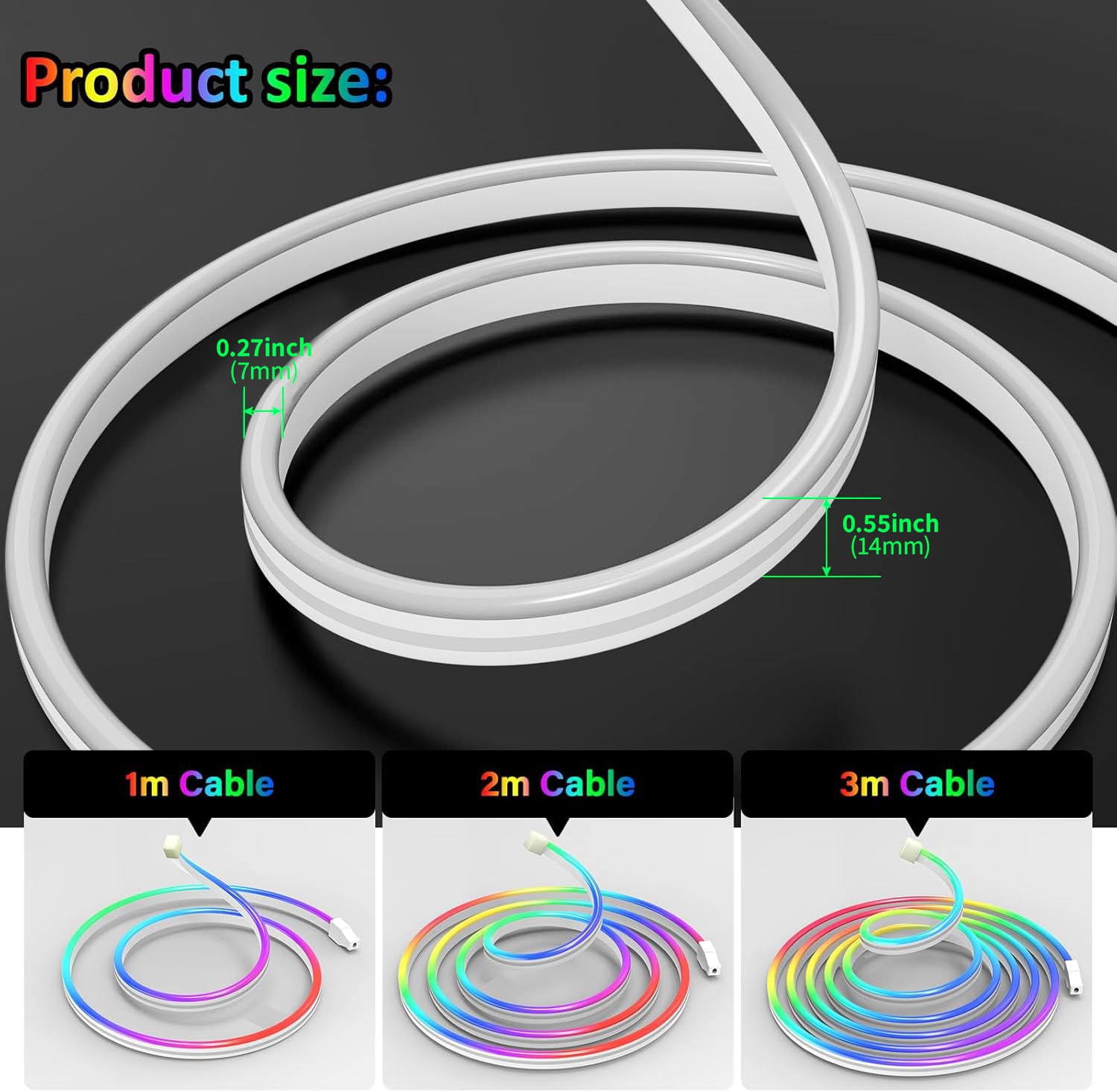 Elastyczne paski neonowe USB D – Lighting recenzja i cena