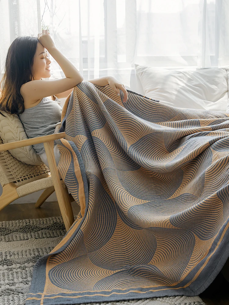 Letni koc z bawełnianego muśli – Muslin Cotton Bedspread recenzja i cena