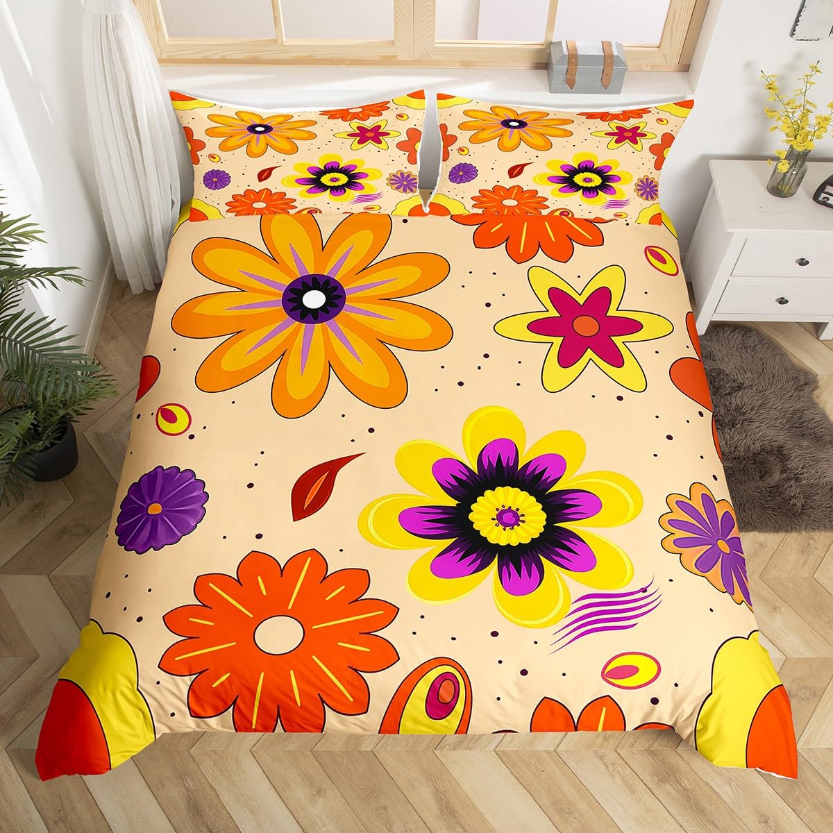Poszewka na kołdrę Groovy Quee – Aesthetic Floral Duvet Cover recenzja i cena