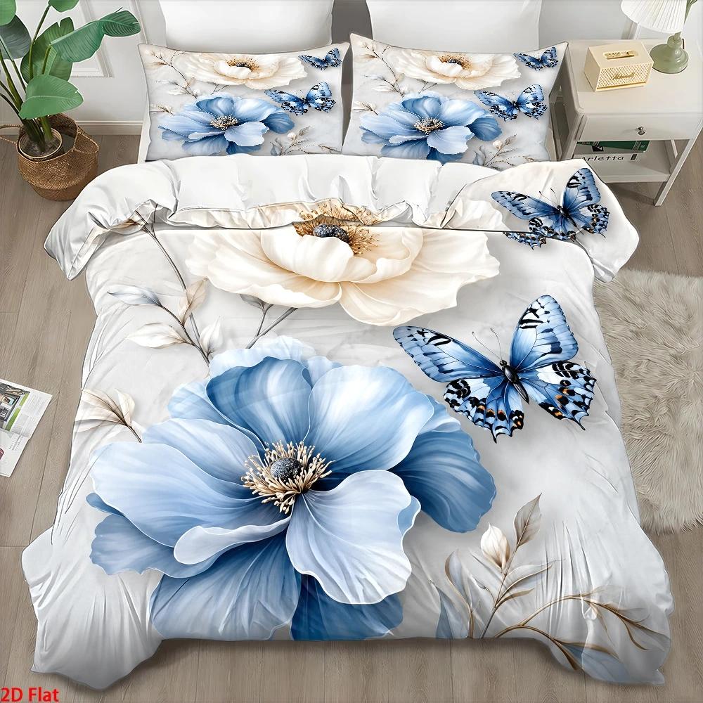 3-częściowy zestaw pościeli w  – Duvet Cover Sets With Zipper recenzja i cena