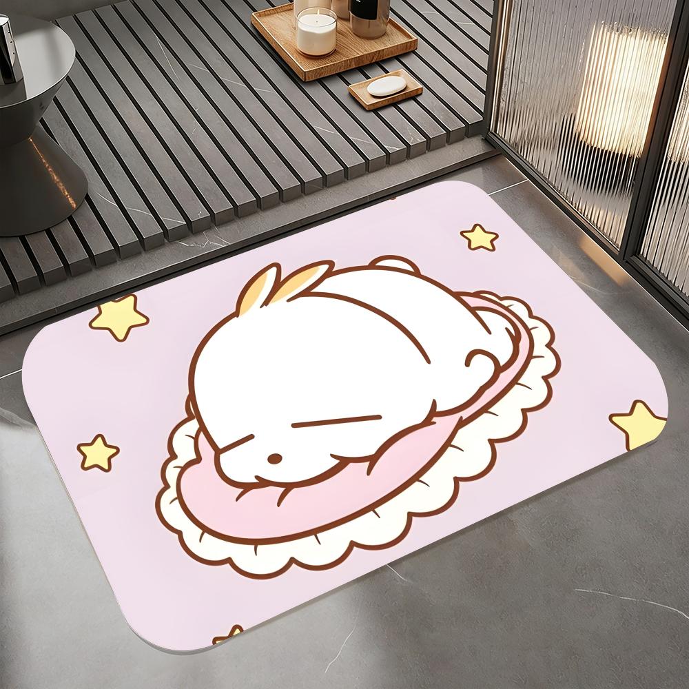 Cartoon-M-MashiMaro Mata podło – Quick Dry Diatomite Bath Mat recenzja i cena