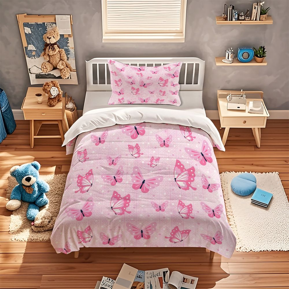 Zestaw pościeli z motywem moty – Aesthetic Floral Duvet Cover recenzja i cena
