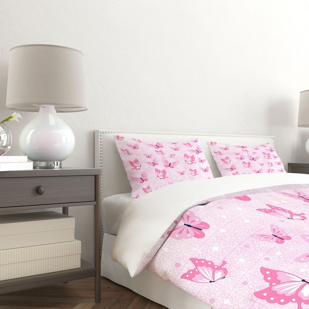 Zestaw pościeli z motywem moty – Aesthetic Floral Duvet Cover recenzja i cena