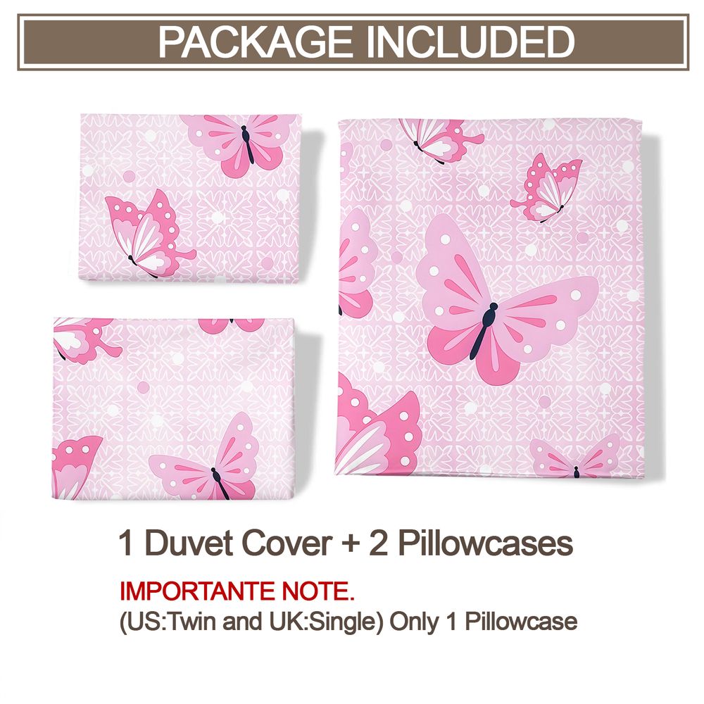 Zestaw pościeli z motywem moty – Aesthetic Floral Duvet Cover recenzja i cena