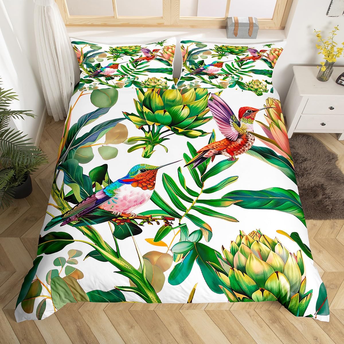 Luksusowy zestaw pościeli z mo – Aesthetic Floral Duvet Cover recenzja i cena