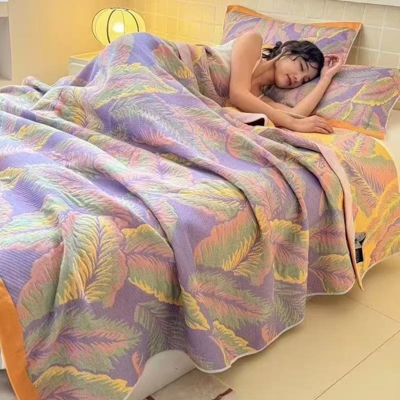 6-warstwowa kołdra muślinowa w – Muslin Cotton Bedspread recenzja i cena