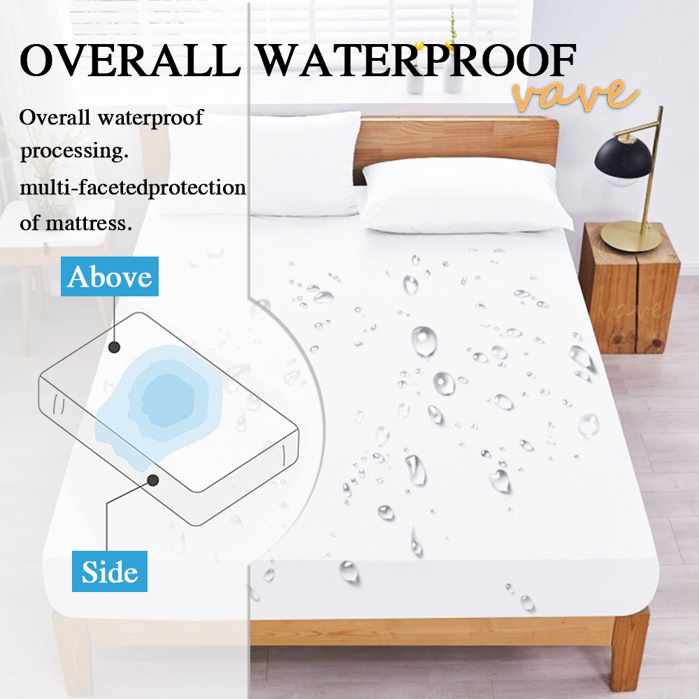 100% wodoodporne łóżko prześci – Waterproof Mattress Protector Breathable recenzja i cena
