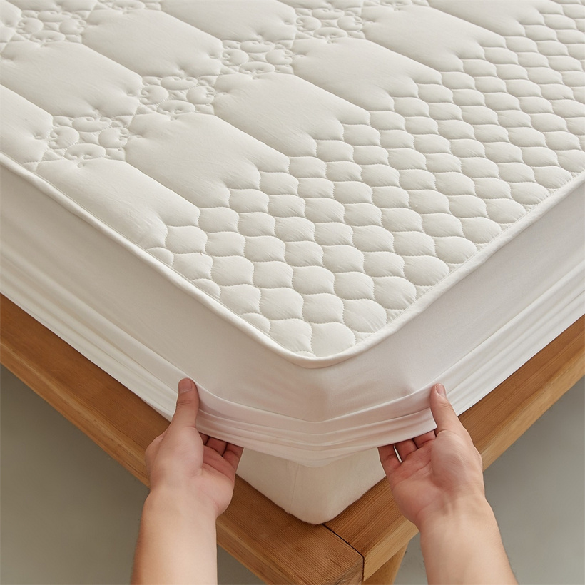Pikowany wodoodporny ochraniac – Fitted Bed Sheets Deep Pocket recenzja i cena