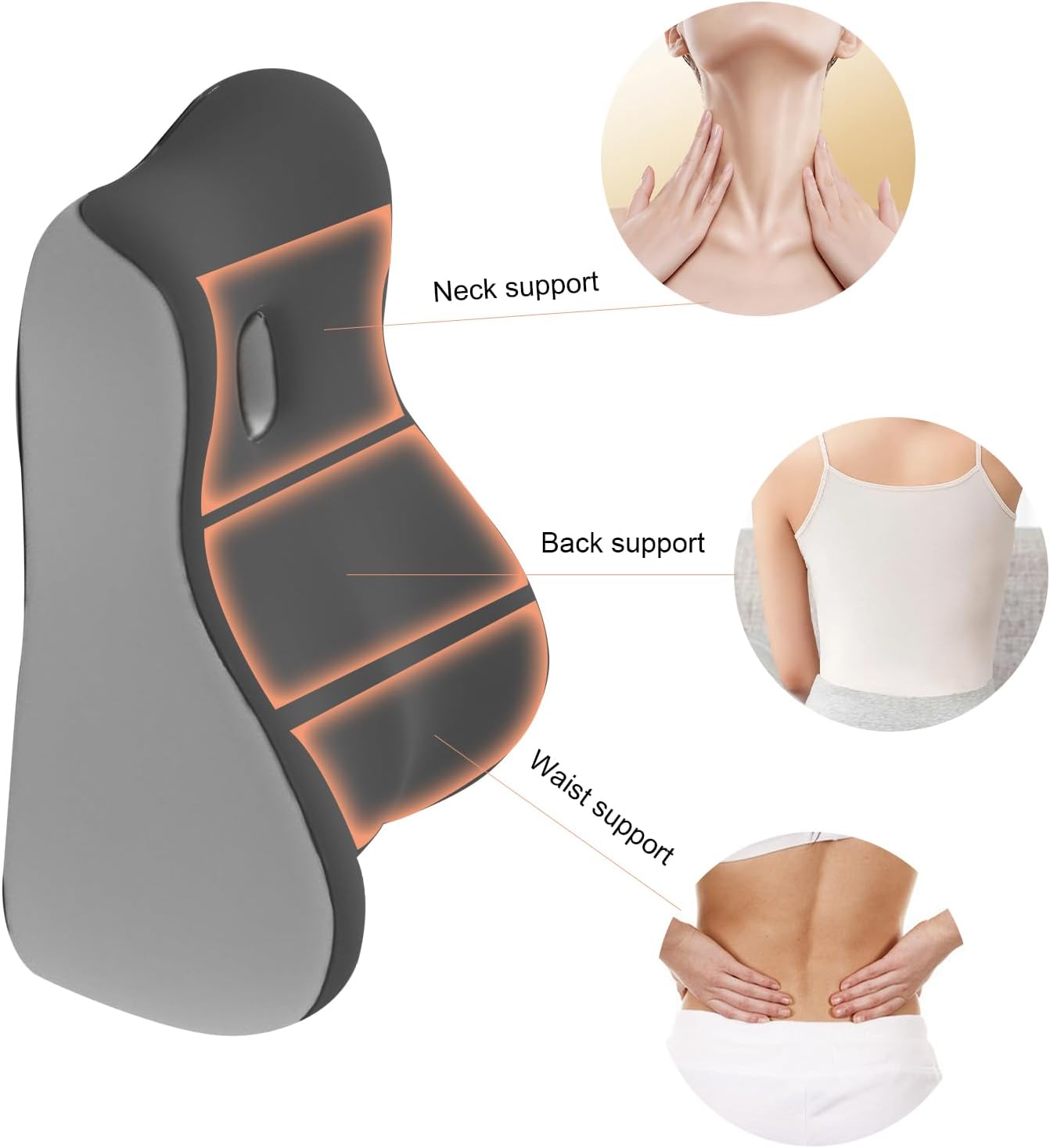 Poduszka klinowa wspomagająca  – Memory Foam Orthopedic Pillow Neck Pain recenzja i cena