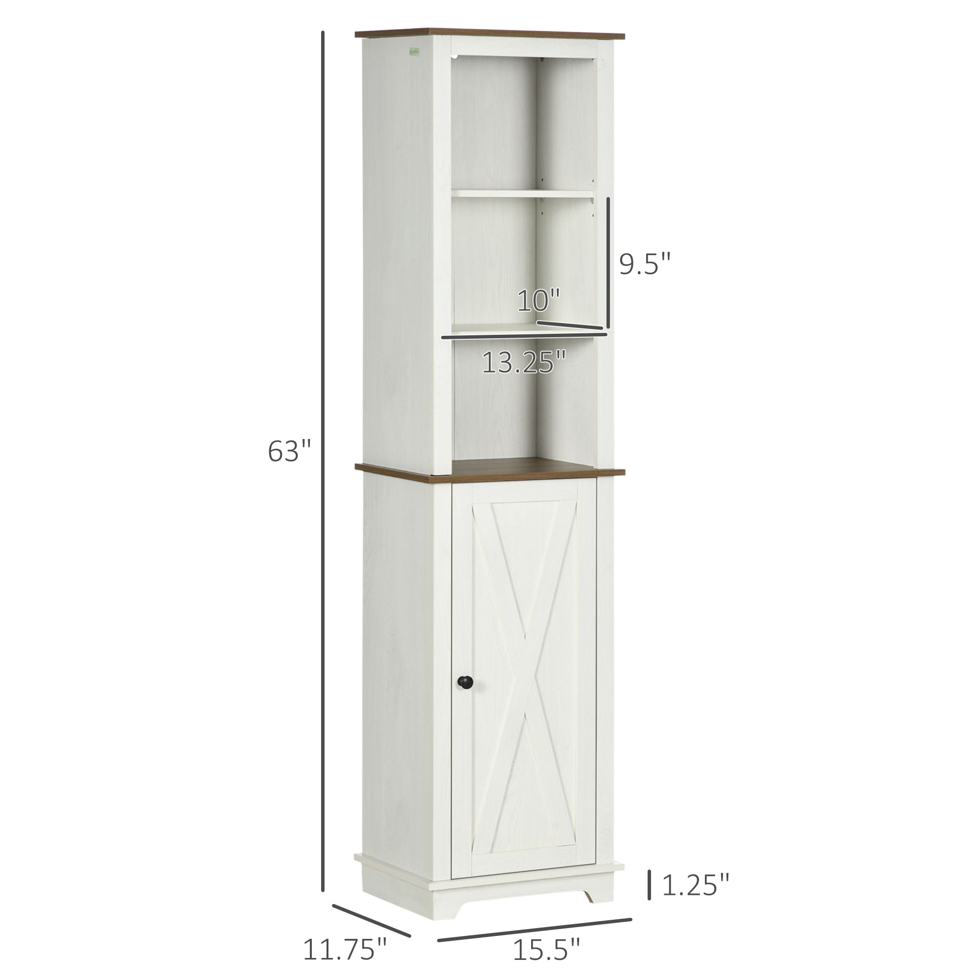 Szafka łazienkowa w stylu farm – Storage & Organization recenzja i cena