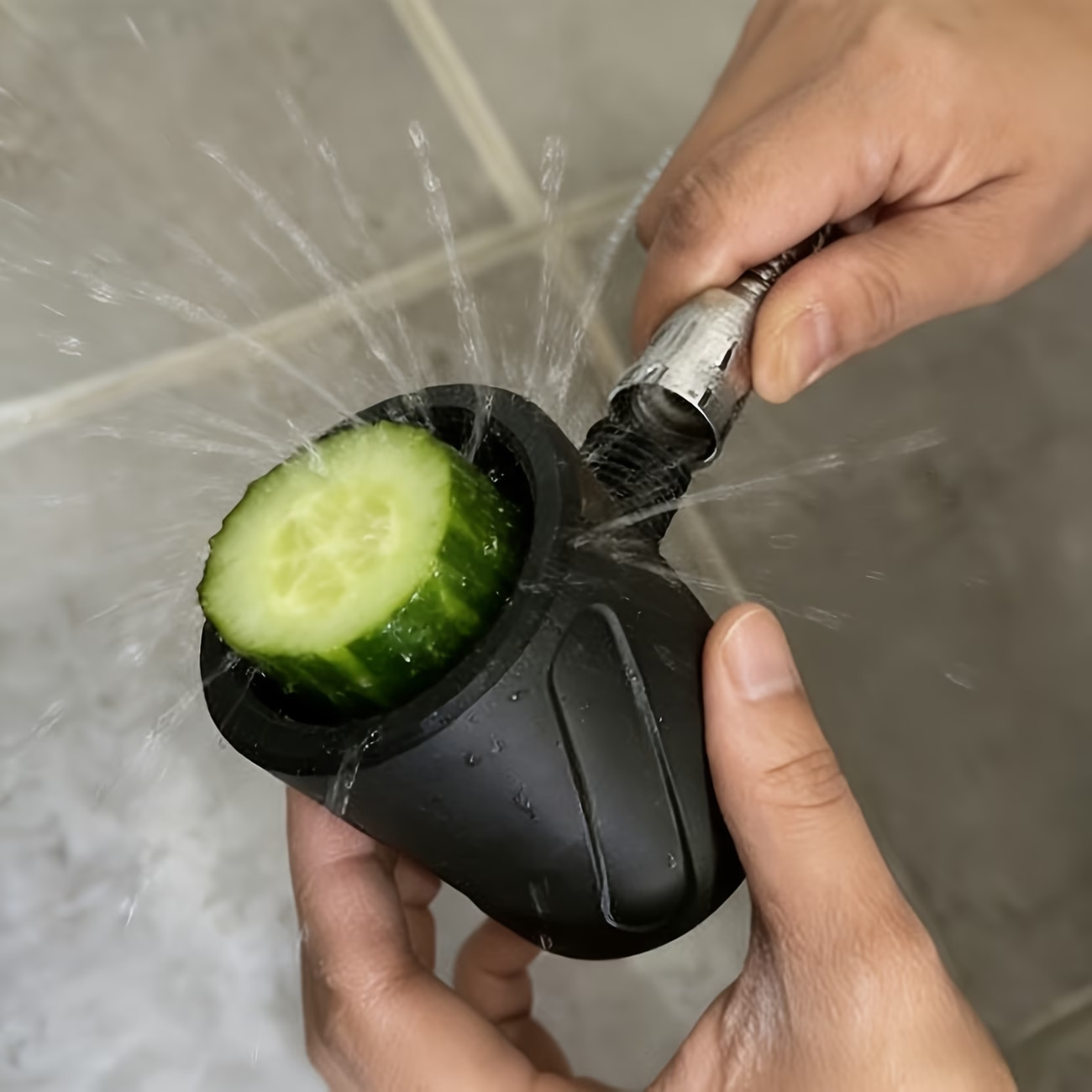 Okrągła słuchawka prysznicowa  – High Pressure Shower Head Handheld recenzja i cena
