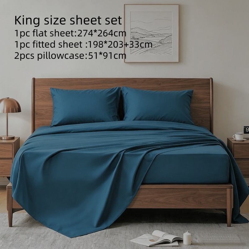 Zestaw pościeli z czystej bawe – Fitted Bed Sheets Deep Pocket recenzja i cena