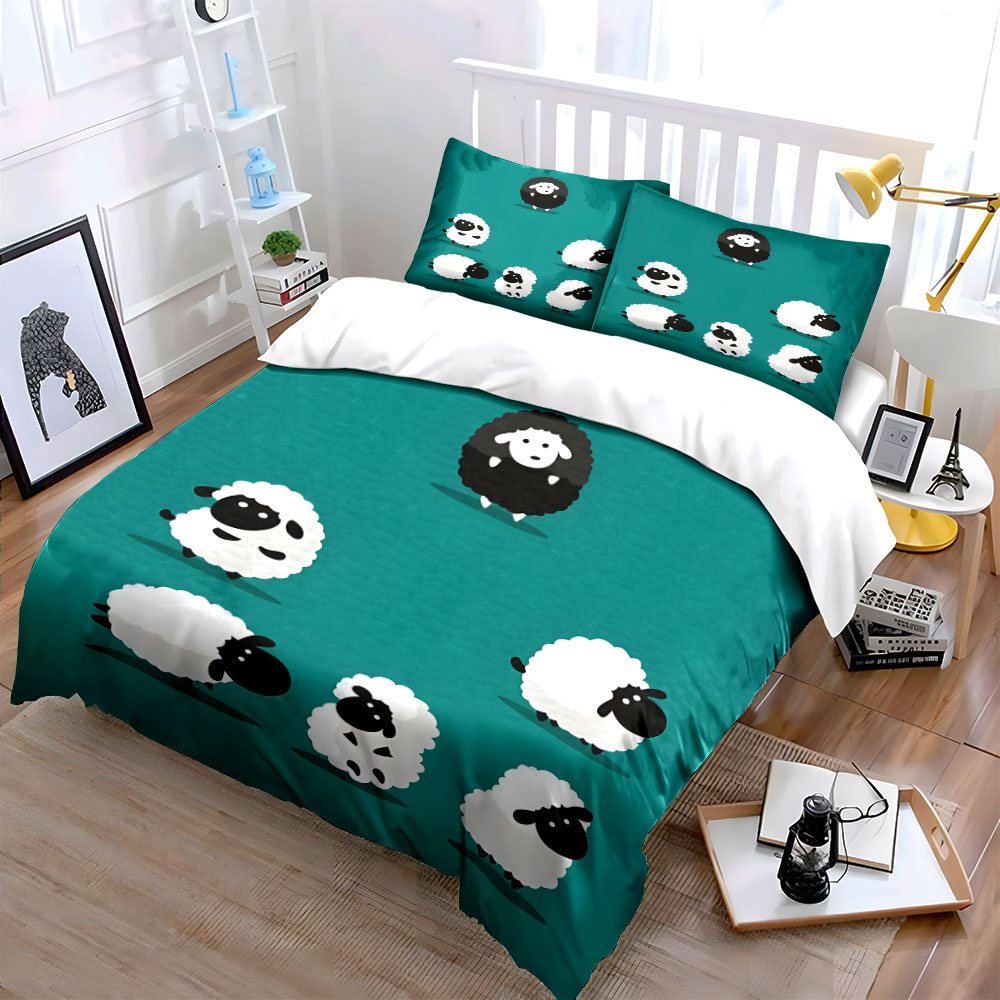Zestaw poszewek na kołdrę z mo – Duvet Cover Sets With Zipper recenzja i cena
