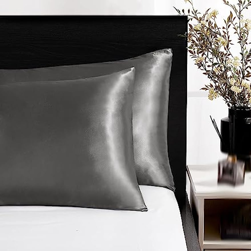 2 szt. Satynowe poszewki na po – Satin Silk Pillowcase Hair Skin recenzja i cena