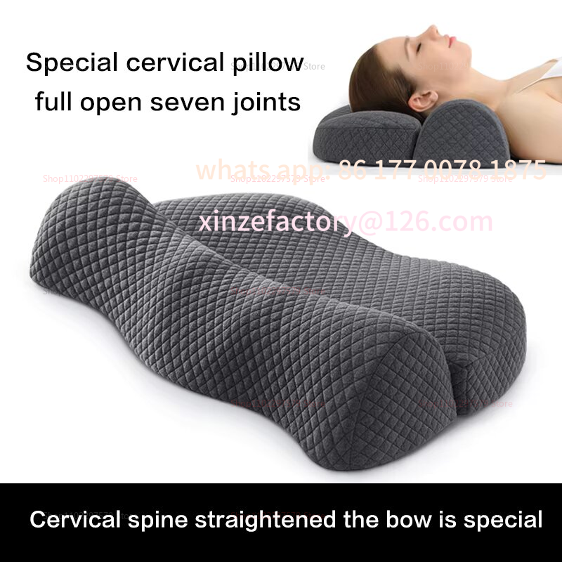 Personalizowana poduszka ortop – Memory Foam Orthopedic Pillow Neck Pain recenzja i cena