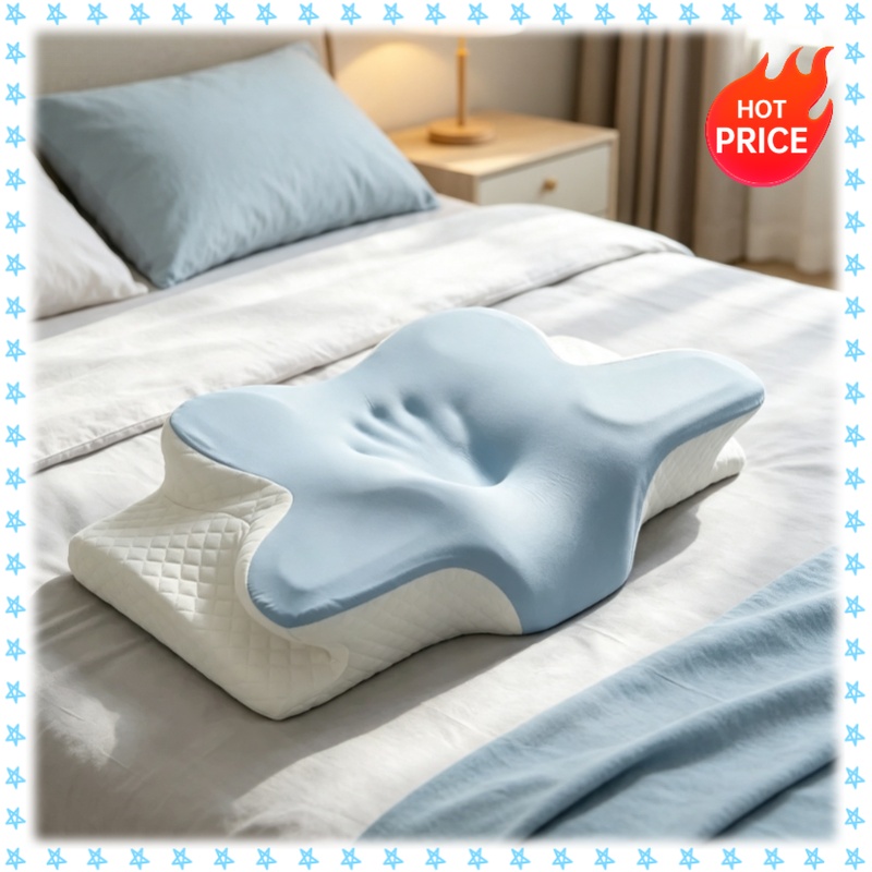 Oddychająca, chłodząca poduszk – Memory Foam Orthopedic Pillow Neck Pain recenzja i cena