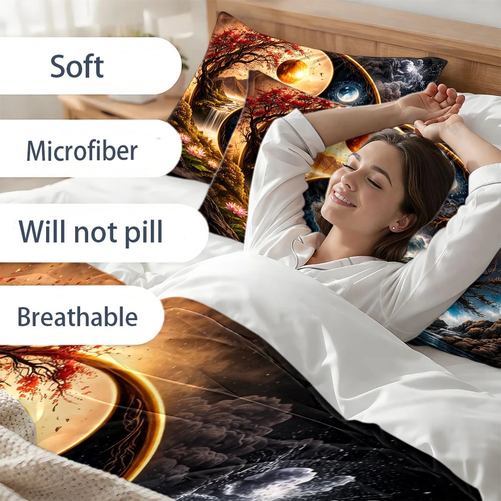 3-częściowy zestaw pościeli Ta – Duvet Cover Sets With Zipper recenzja i cena